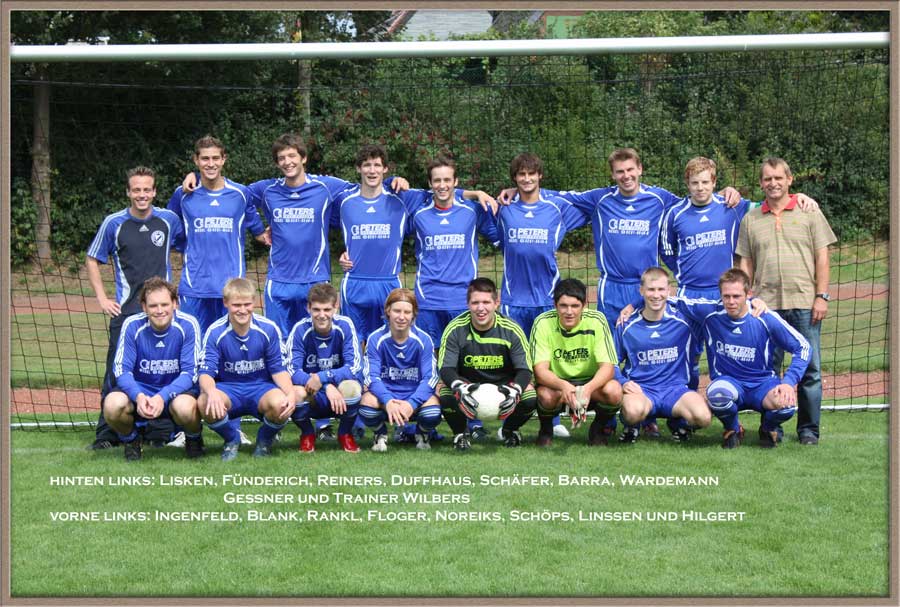 1.Mannschaft des SV Millingen